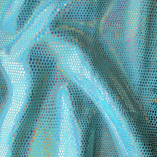 Blue Metallic Bikini Bottom Malibu Leah