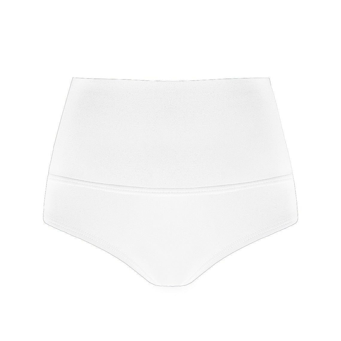 High Waisted Pole Dance Shorts Camila White