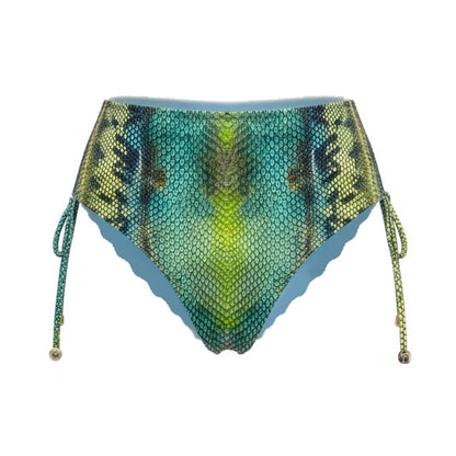 Gaia High Waist Bikini Bottom — Sargantana Print