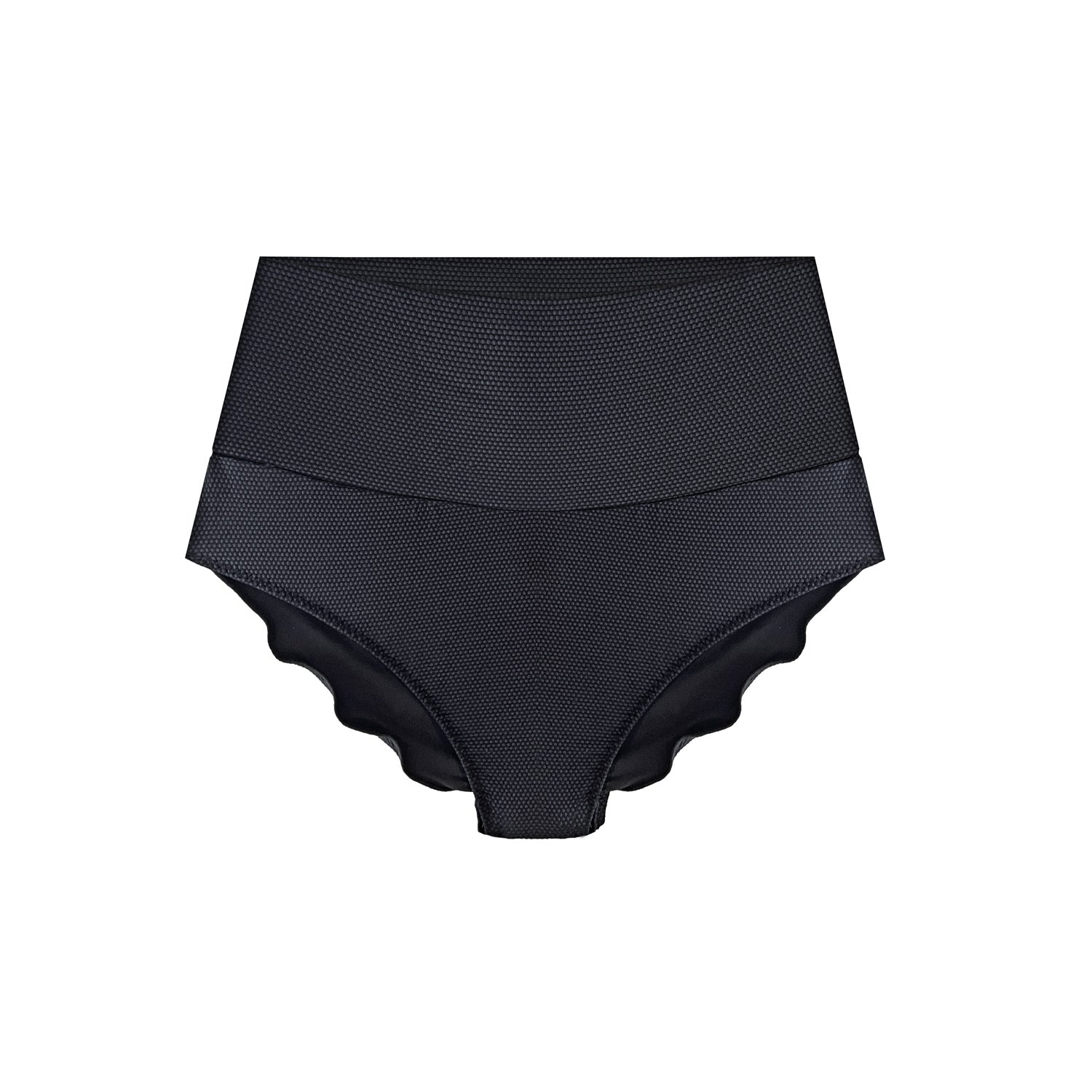 Body Shaping High-Waisted Bikini Bottom Briefs Stella Black