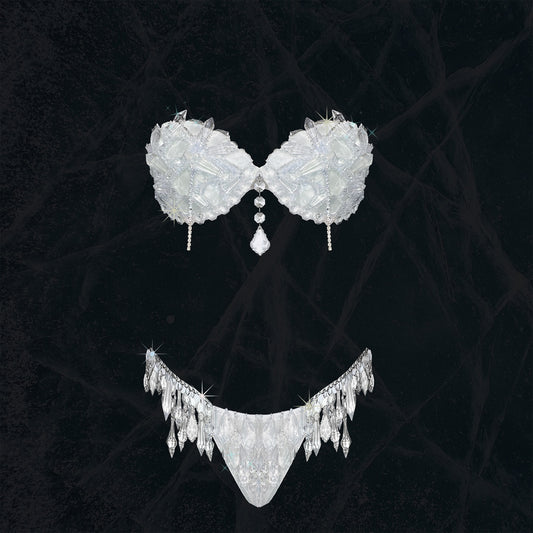 White Crystal Bikini